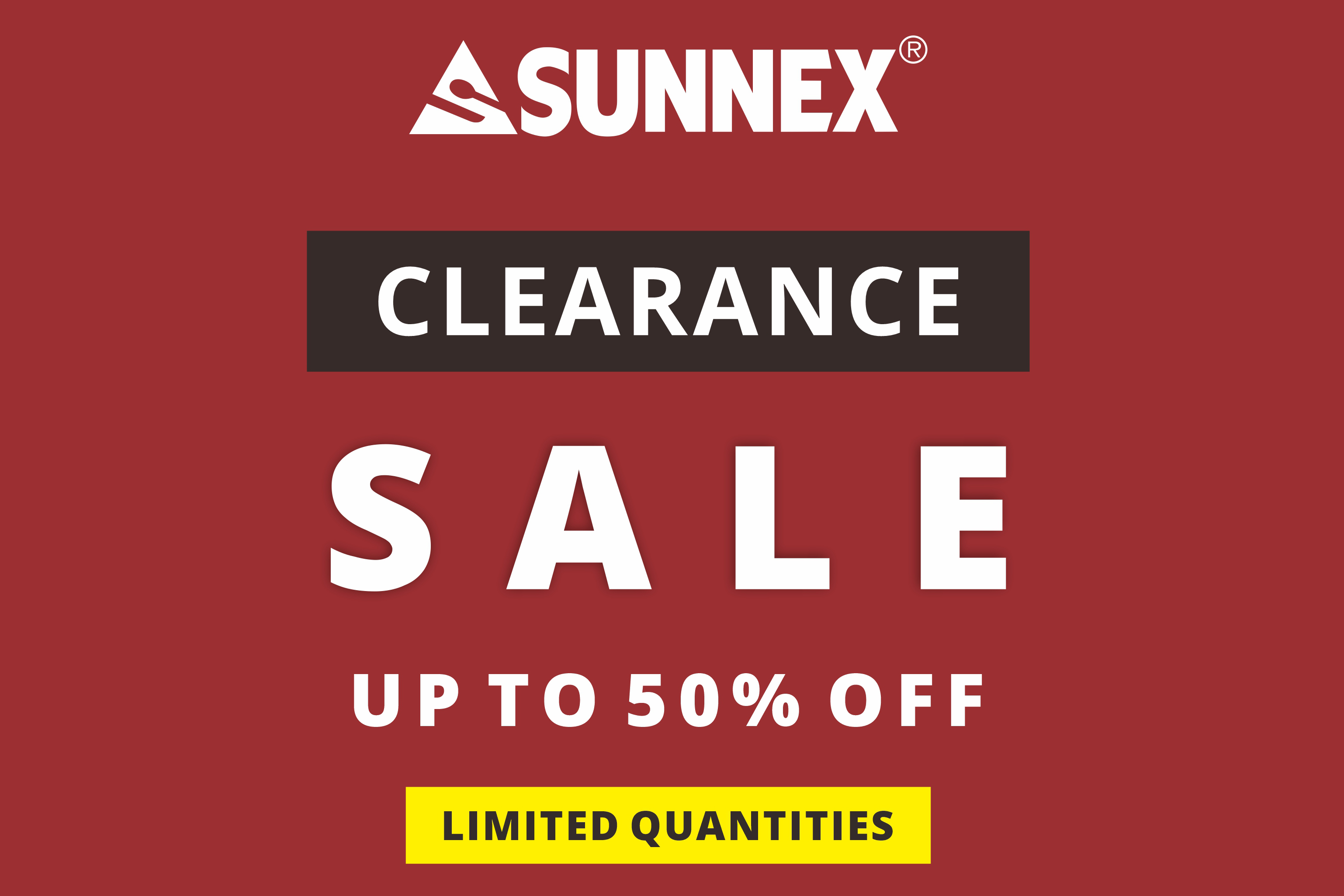 Vente de liquidation Sunnex