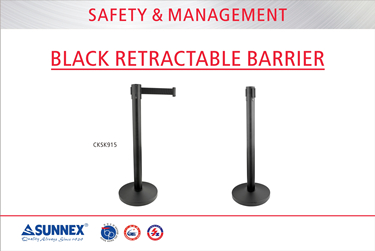 Garder les clients en ligne ---- Barrière rétractable SUNNEX