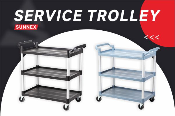 Lancement de nouveaux produits --- chariot de service