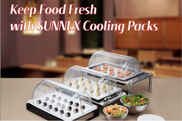 Sunnex lance de nouveaux packs de refroidissement pour garder la nourriture fraîche en été