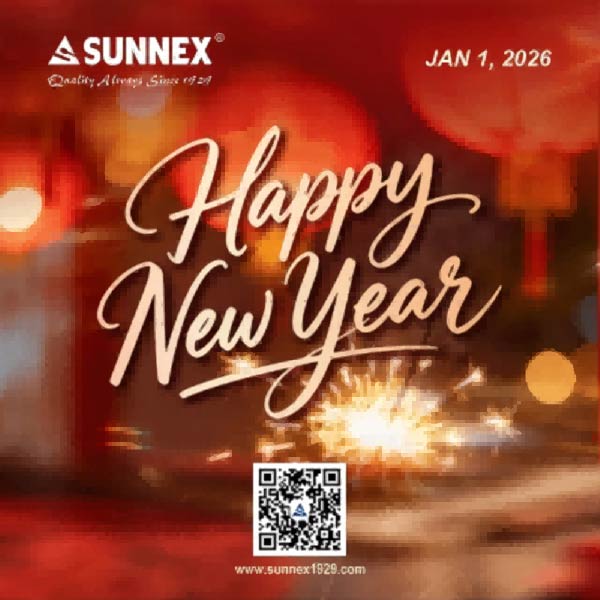 Bonne année 2026 de la part de SUNNEX !