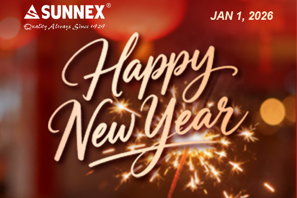 Bonne année 2026 de la part de SUNNEX !