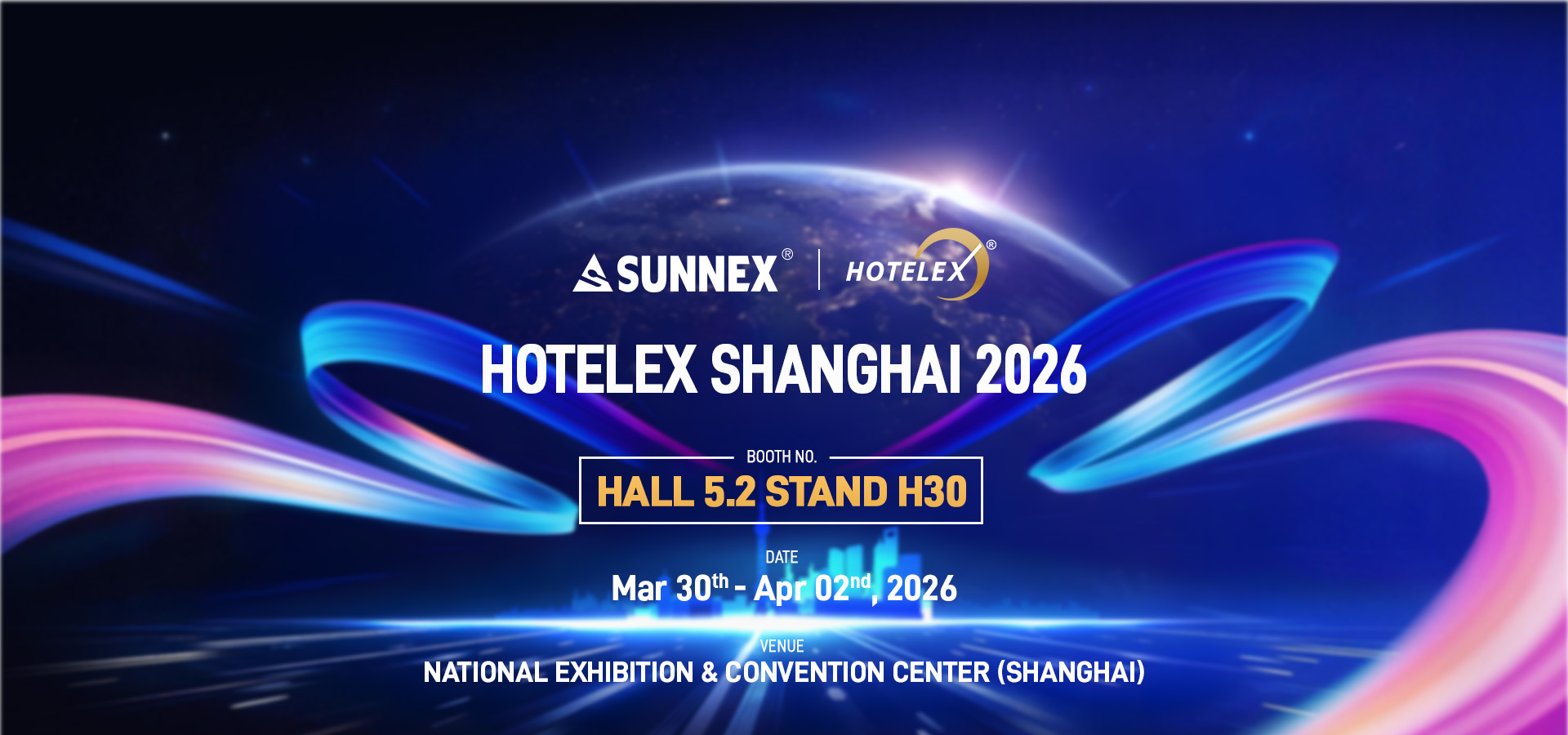 Invitation - Hôtelex Shanghai 2026