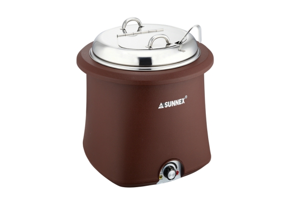 Chauffe-soupe électrique bicolore SUNNEX GALENA 10L