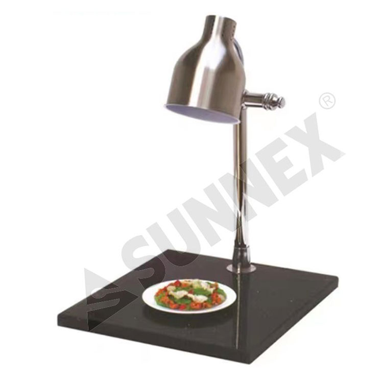 Lampe chauffe-plats M01H Style lampe de table avec plateau en marbre