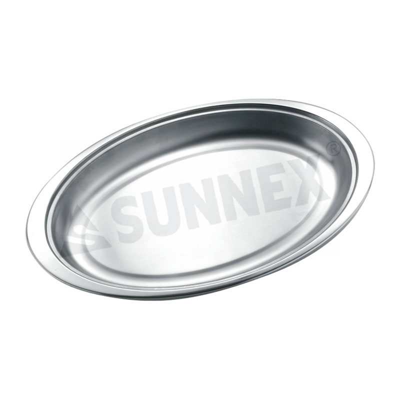 Plats Plateaux 0val Inox