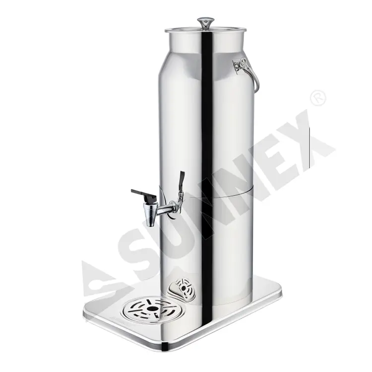 Dispensateur de boissons en acier inoxydable Vérone avec tube de glace