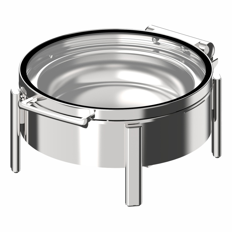 Chafer de buffet rond empilable en acier inoxydable Z10