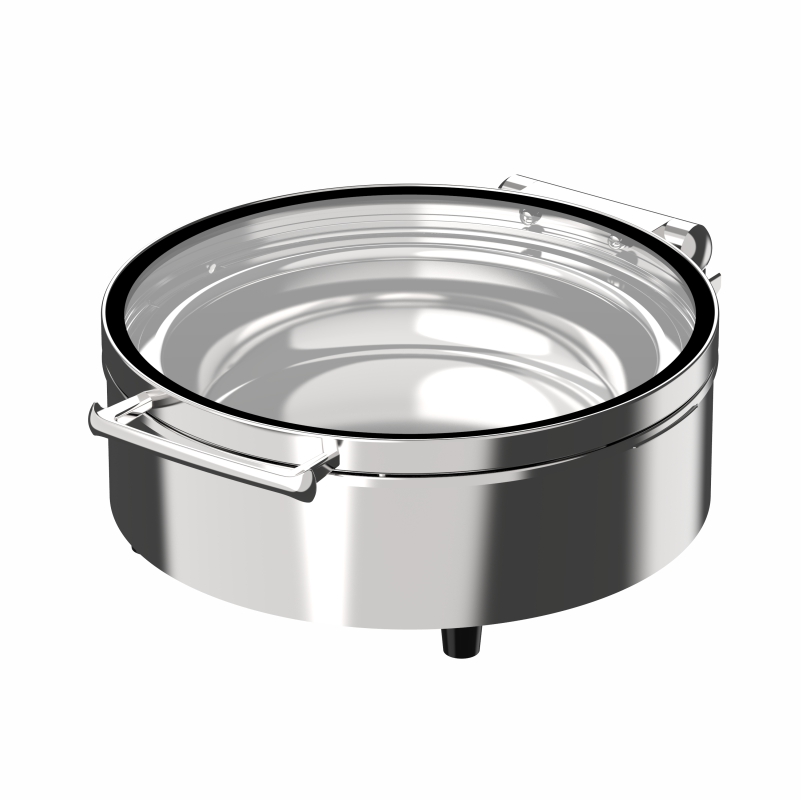 Chafer de buffet rond en acier inoxydable Z10
